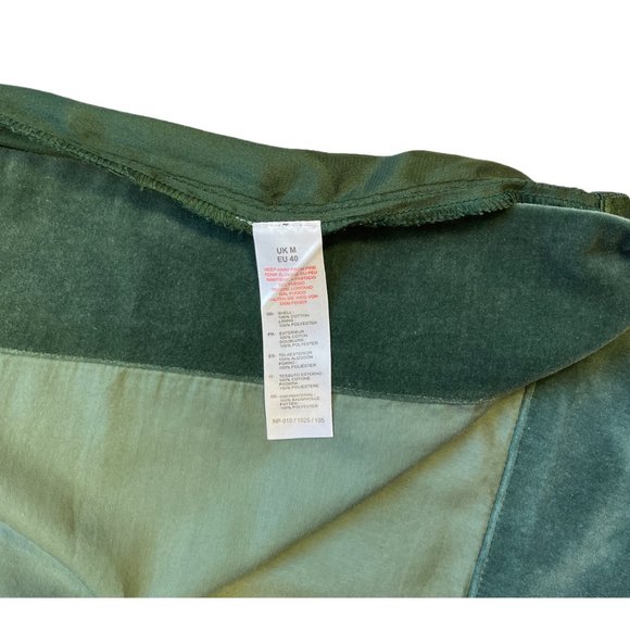 Uttam Boutique Embroidered Cotton dress, Green, Sz UK M - Picture 12 of 15